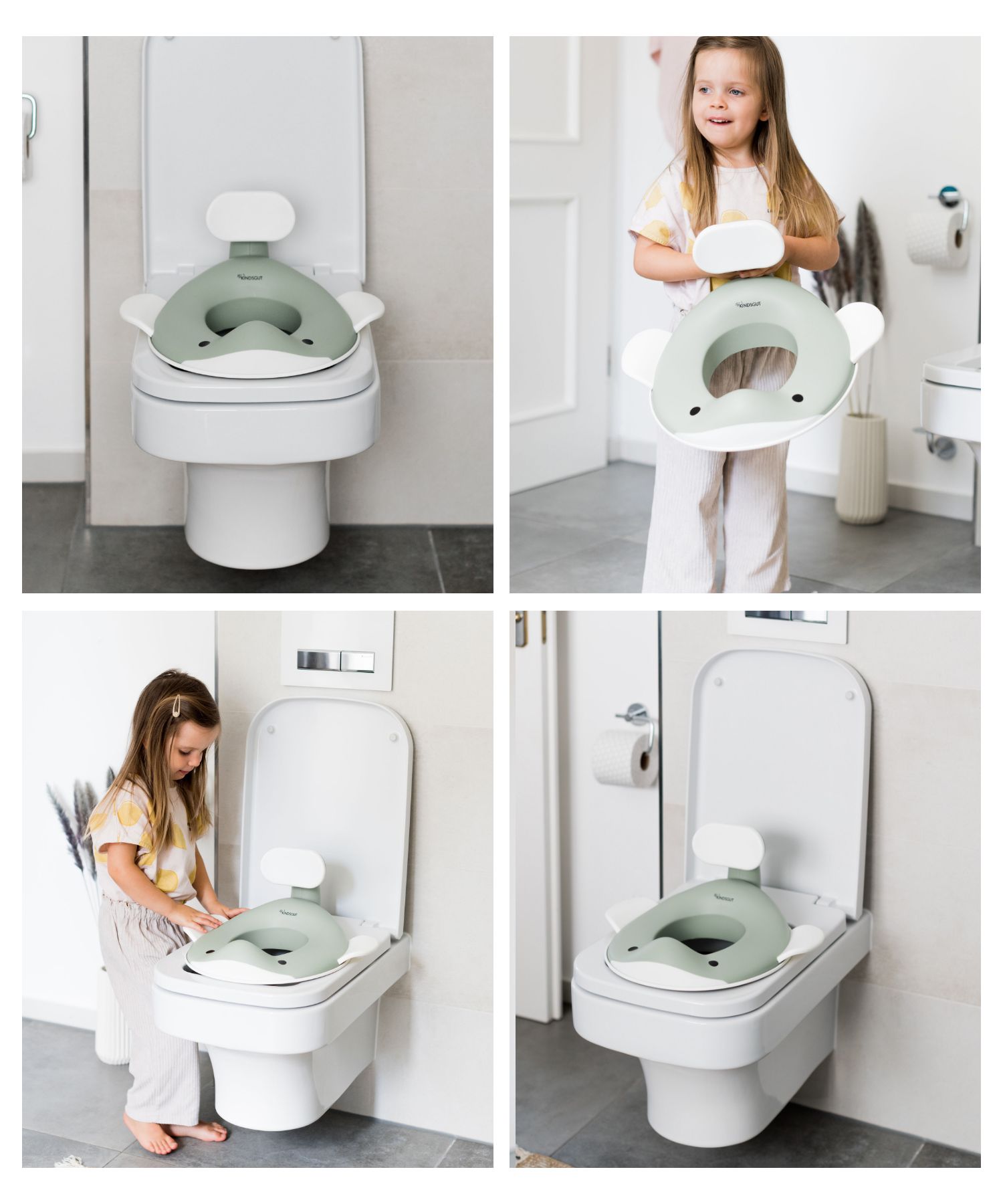 キンズグート KINDSGUT くじらのトイレトレーニングシート Toilettenaufsatz Wal トイレッテンアウフザッツ【返品不可商品】 （ダスティピンク） ダスティピンク