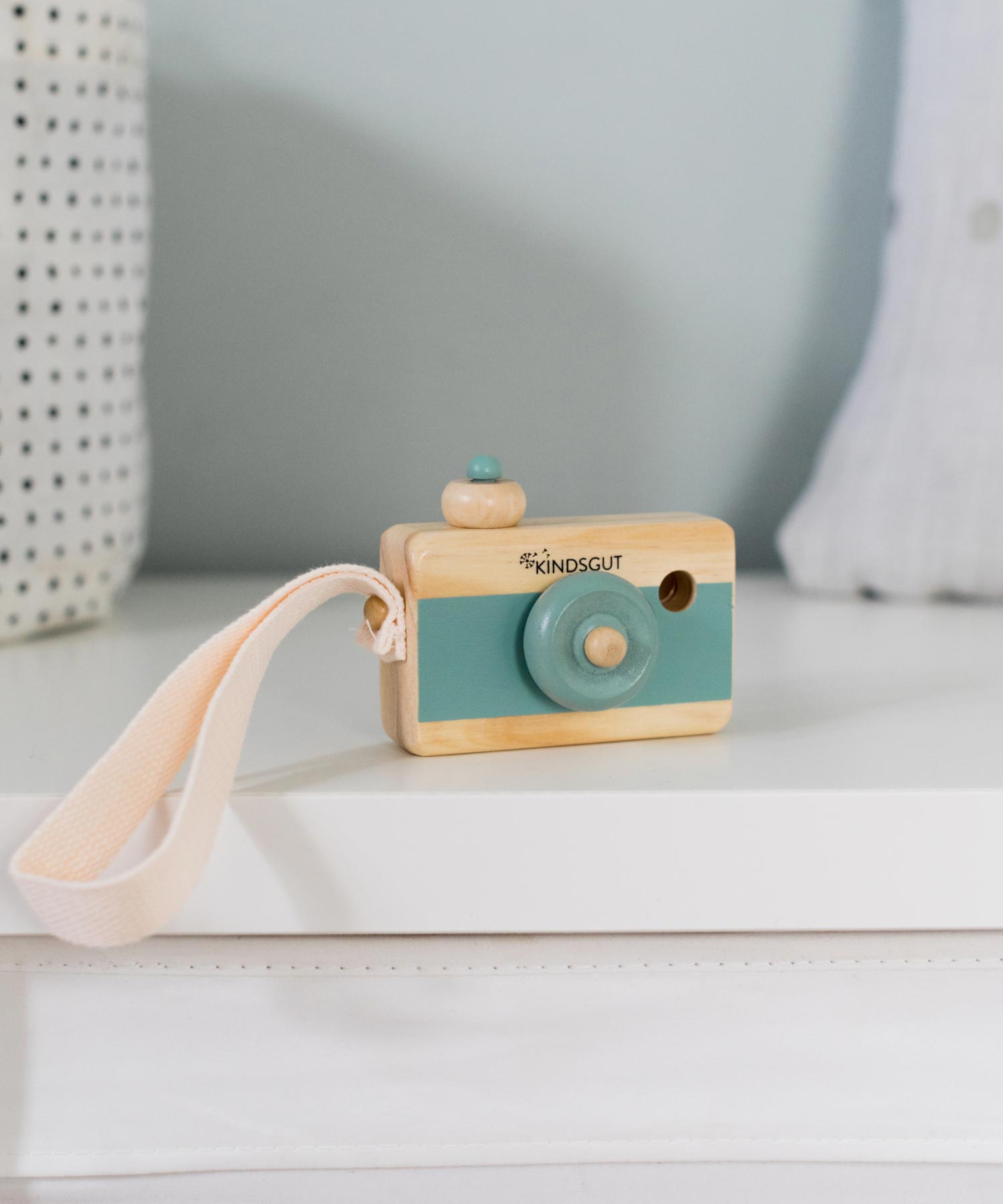 キンズグート KINDSGUT 正規販売代理店 キンズグート KINDSGUT Holzkamera ホルツカメラ WOODEN CAMERA 木のカメラ おもちゃ 玩具 ベビー キッズ （aquamarine/アクアマリン） aquamarine/アクアマリン