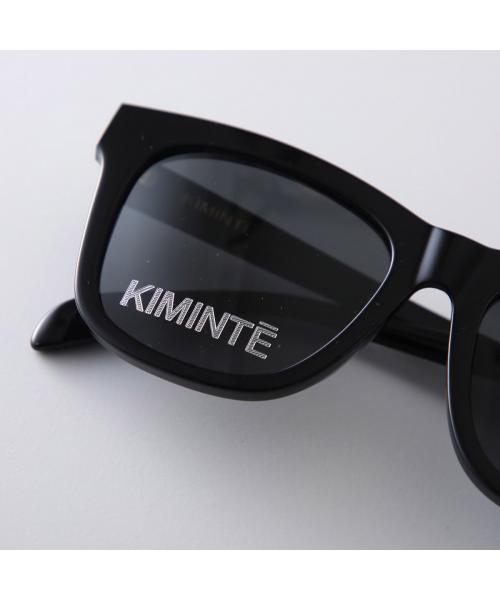 KIMHEKIM サングラス KHK-SG031 ウェリントン型 （BK/ブラック×グレー） BK/ブラック×グレー