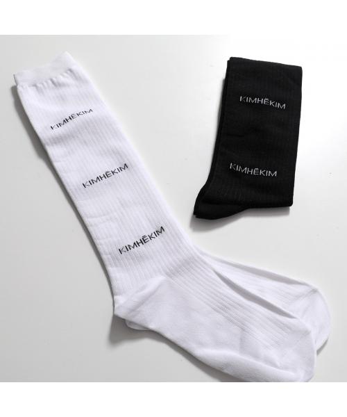 KIMHEKIM ソックス KNEE-HIGH SOCKS KHK-SOC021 SOC022 （SOC021/WHITE-ホワイト） SOC021/WHITE-ホワイト