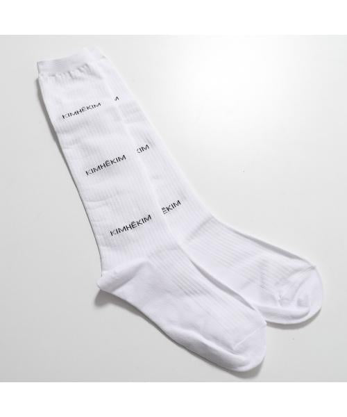 KIMHEKIM ソックス KNEE-HIGH SOCKS KHK-SOC021 SOC022 （SOC021/WHITE-ホワイト） SOC021/WHITE-ホワイト