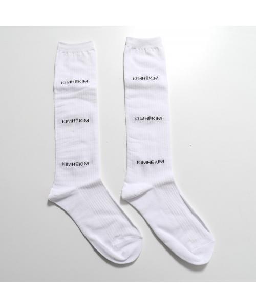 KIMHEKIM ソックス KNEE-HIGH SOCKS KHK-SOC021 SOC022 （SOC021/WHITE-ホワイト） SOC021/WHITE-ホワイト