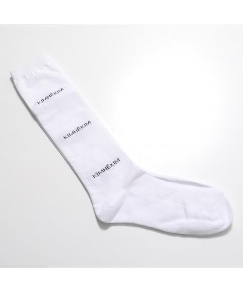 KIMHEKIM ソックス KNEE-HIGH SOCKS KHK-SOC021 SOC022 （SOC021/WHITE-ホワイト） SOC021/WHITE-ホワイト