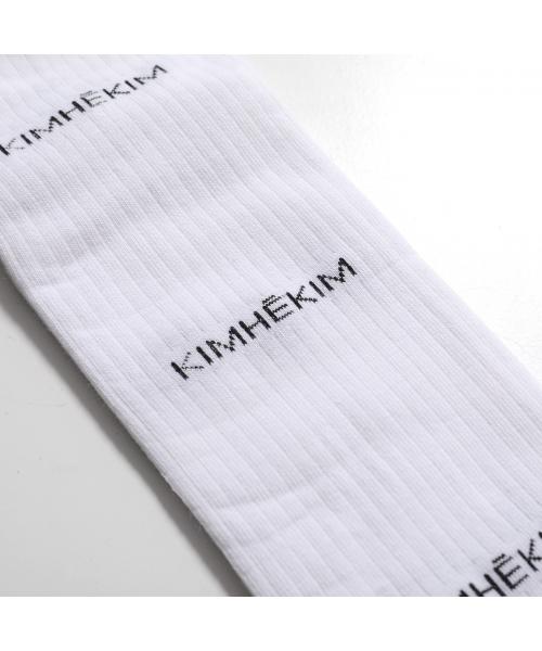 KIMHEKIM ソックス KNEE-HIGH SOCKS KHK-SOC021 SOC022 （SOC021/WHITE-ホワイト） SOC021/WHITE-ホワイト