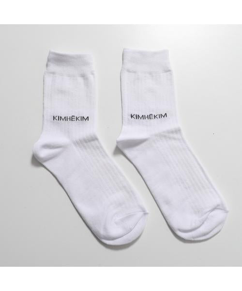KIMHEKIM ソックス KHK-SOC011 SOC012 リブ （SOC012/BLACK-ブラック） SOC012/BLACK-ブラック