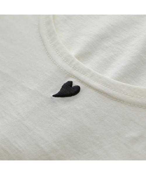 KIMHEKIM Tシャツ PS25-JS05 半袖 カットソー （CR/CREAM/クリーム） CR/CREAM/クリーム