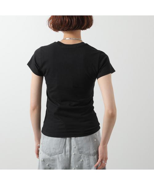 KIMHEKIM Tシャツ PS25-JS07 半袖 パール装飾 リボン （BK/BLACK/ブラック） BK/BLACK/ブラック