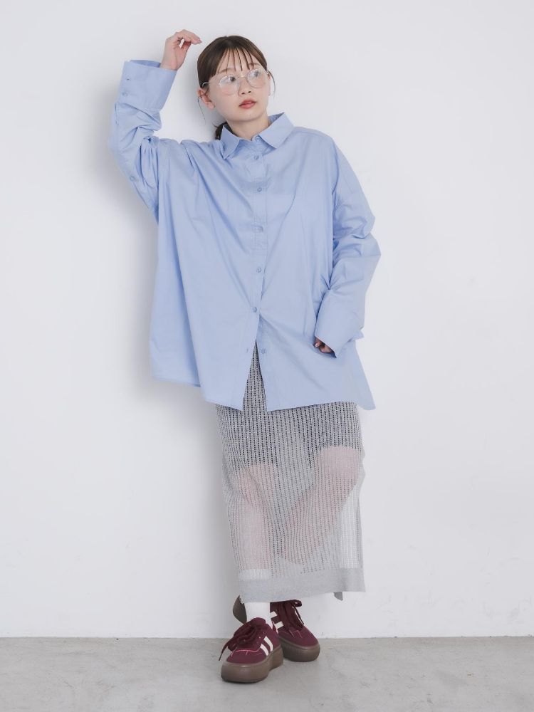 キヴィ kivi Huge shirts （BLU1） BLU1