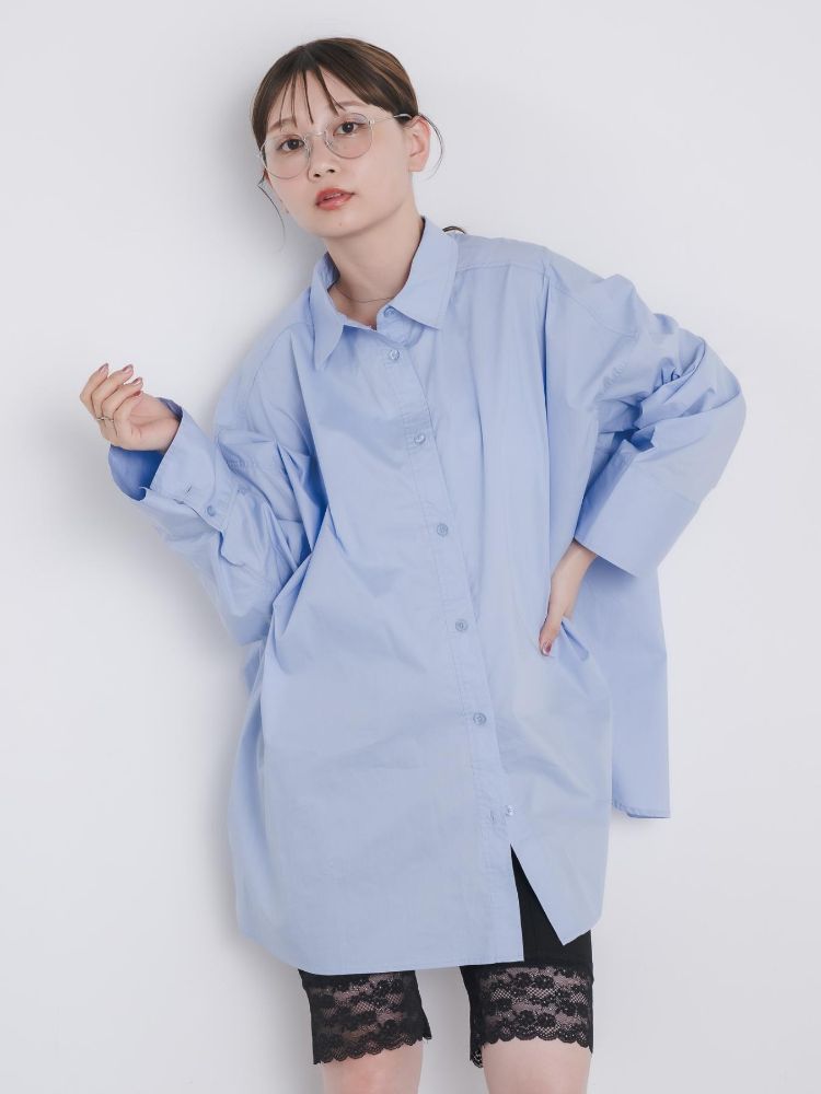 キヴィ kivi Huge shirts （BLU1） BLU1