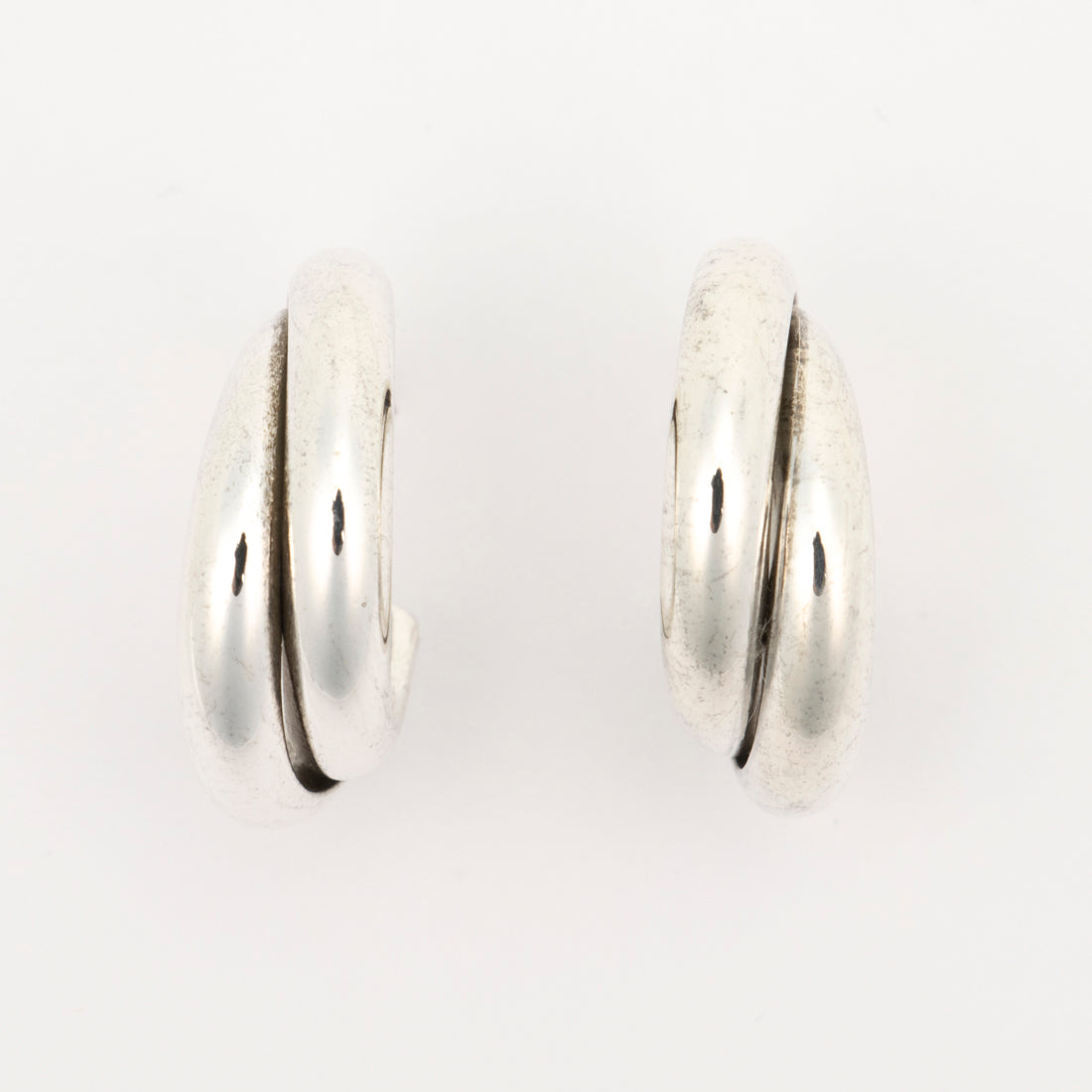 フィリップ オーディベール PHILIPPE AUDIBERT Leoville earring S brass silver plated BO6644:AR （シルバー） シルバー