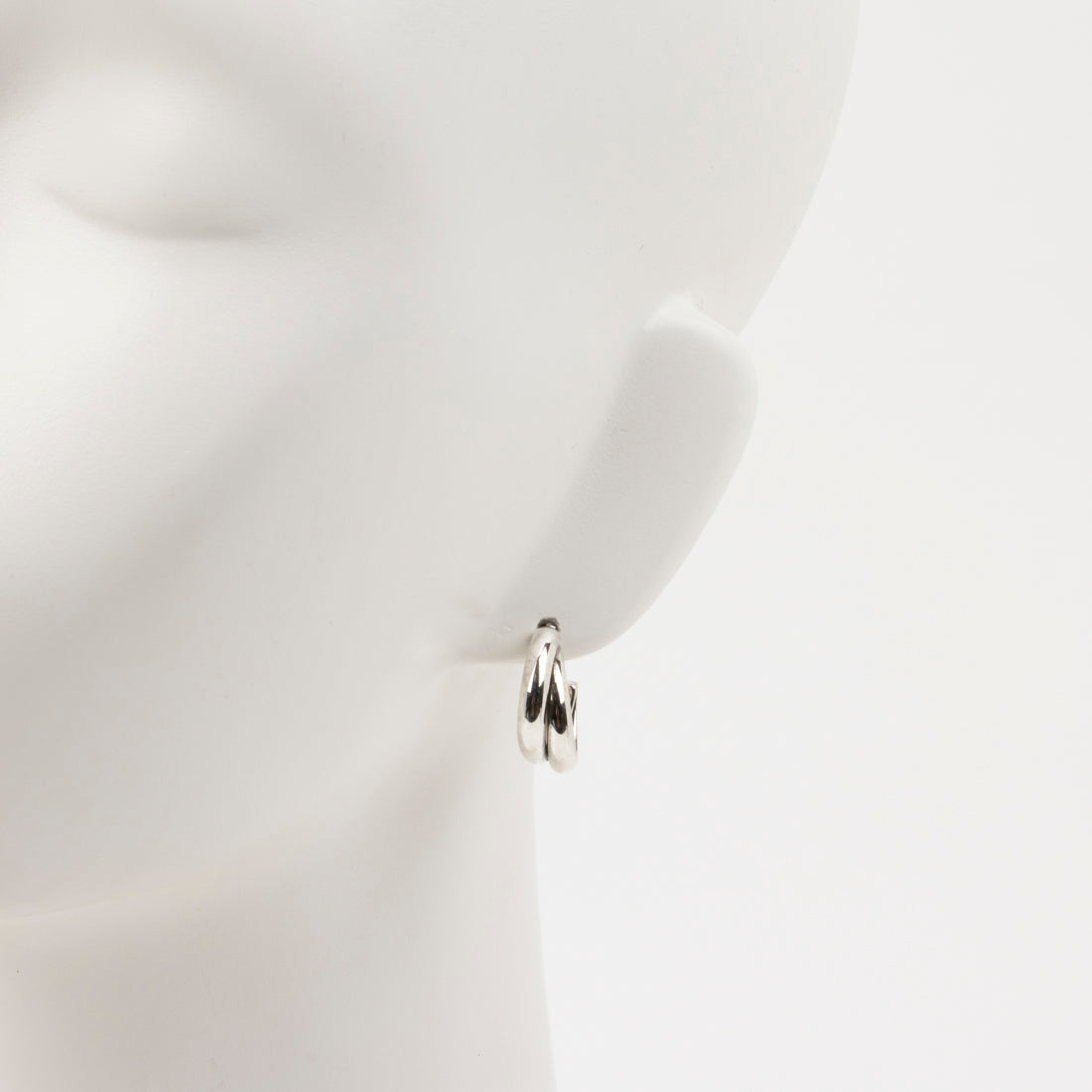 フィリップ オーディベール PHILIPPE AUDIBERT Leoville earring S brass silver plated BO6644:AR （シルバー） シルバー
