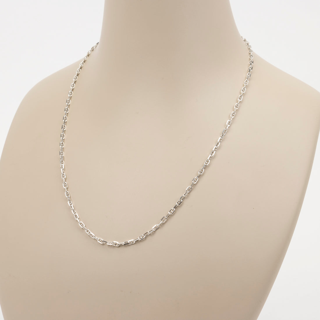 フィリップ オーディベール PHILIPPE AUDIBERT Enara semi-long necklace brass silver plated SAS6005:AR （シルバー） シルバー