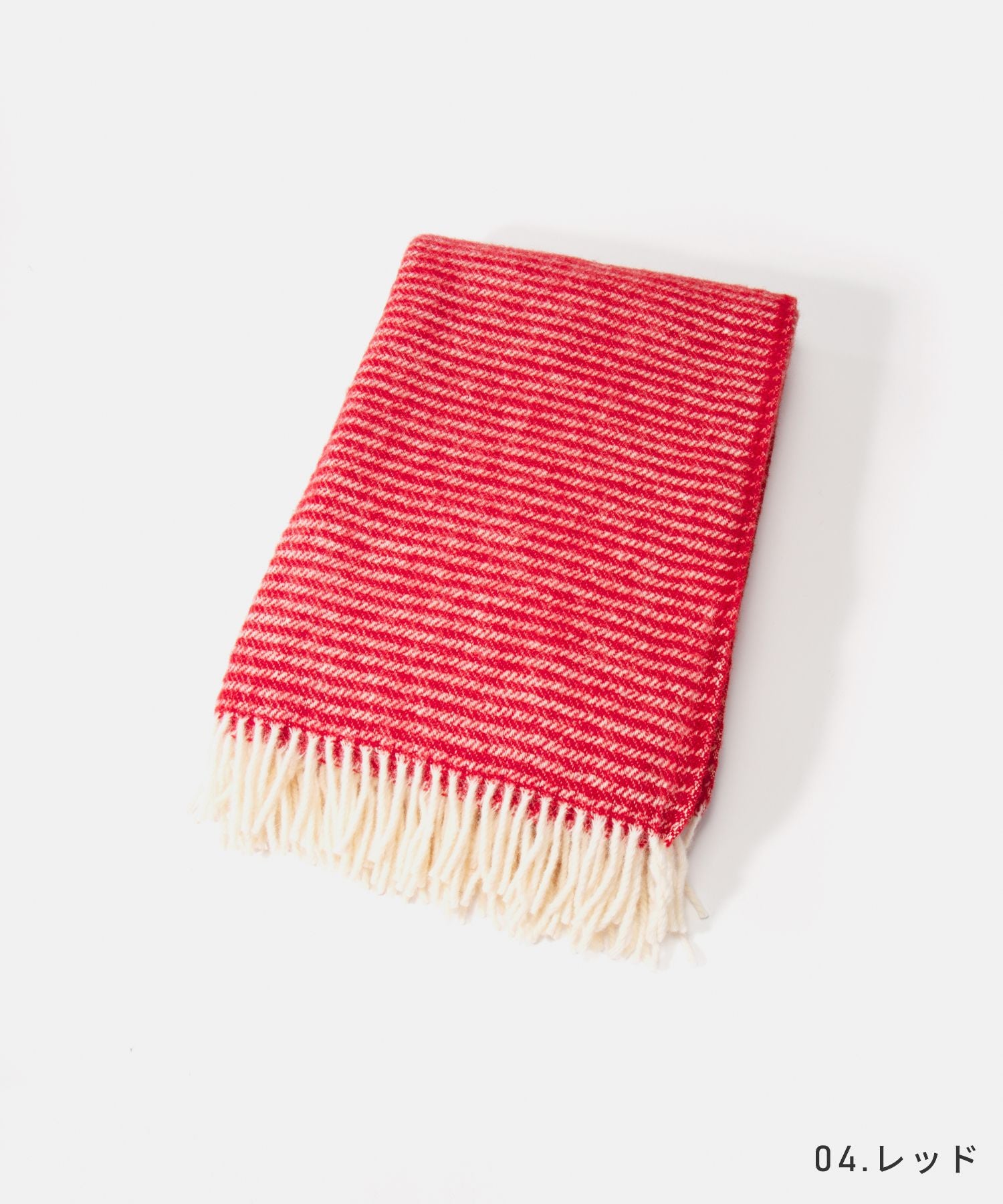クリッパン KLIPPAN ブランケット 2056 ラルフ RALPH スローケット ひざ掛け ラムウール 130×200 THROWS 毛布 （レッド） レッド