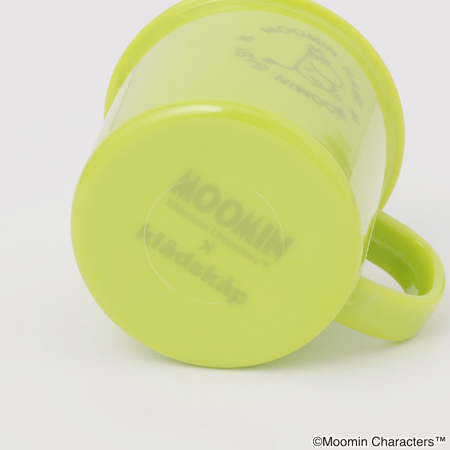 クレードスコープ kladskap 【MOOMIN】マグカップ+ハンドタオルセット 【返品不可商品】 （イエロー グリーン） イエロー グリーン