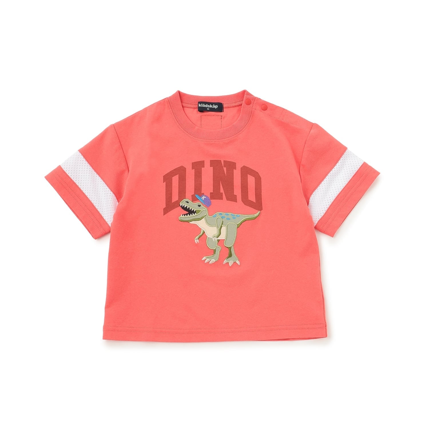 クレードスコープ kladskap キャップザウルス袖メッシュ半袖Tシャツ （ライト ブルー） ライト ブルー