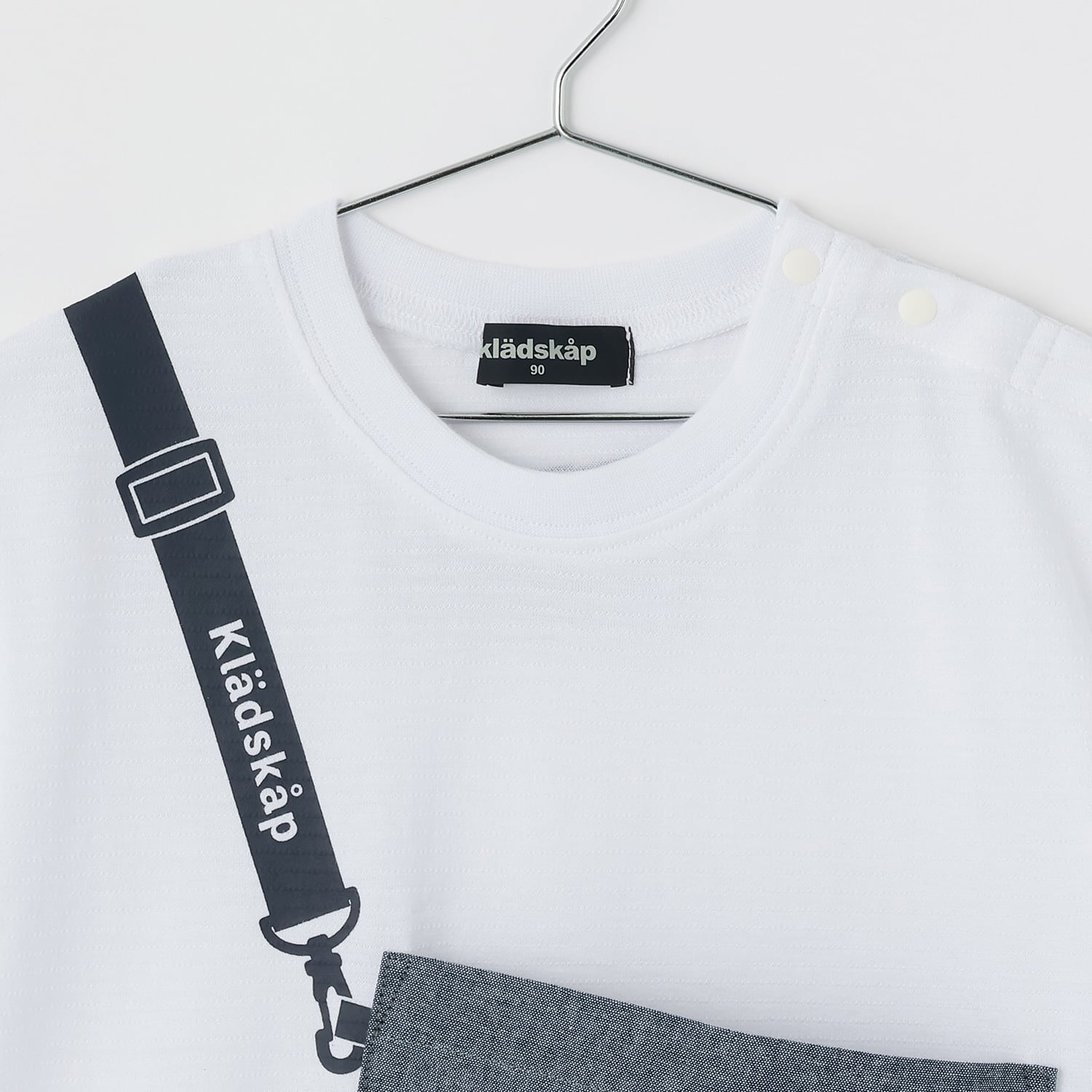 クレードスコープ kladskap サコッシュ風半袖Tシャツ （黄） 黄