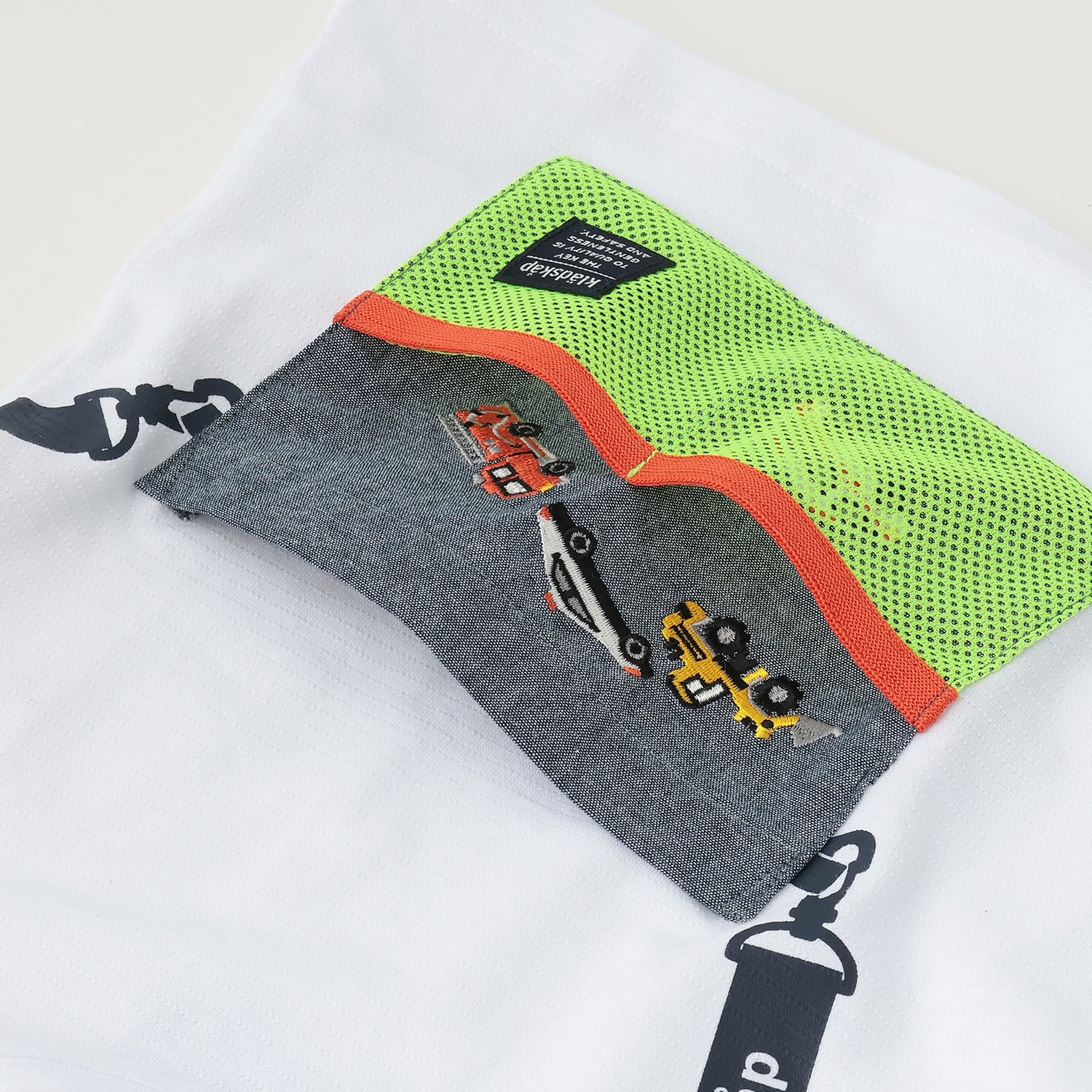 クレードスコープ kladskap サコッシュ風半袖Tシャツ （黄） 黄