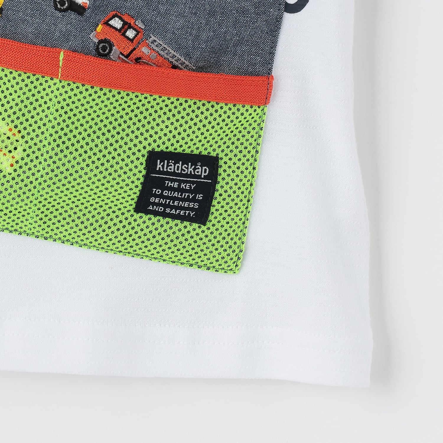 クレードスコープ kladskap サコッシュ風半袖Tシャツ （黄） 黄