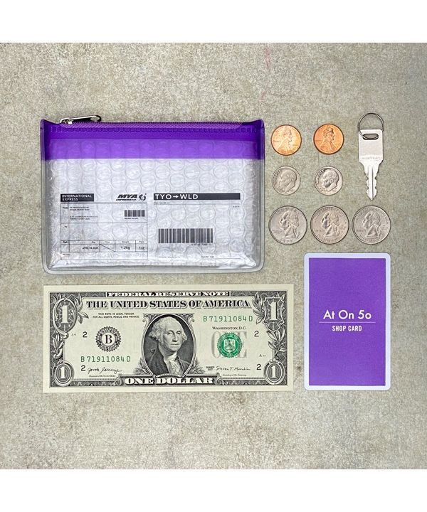 At On 50 Wrap Pack Card Case Purple