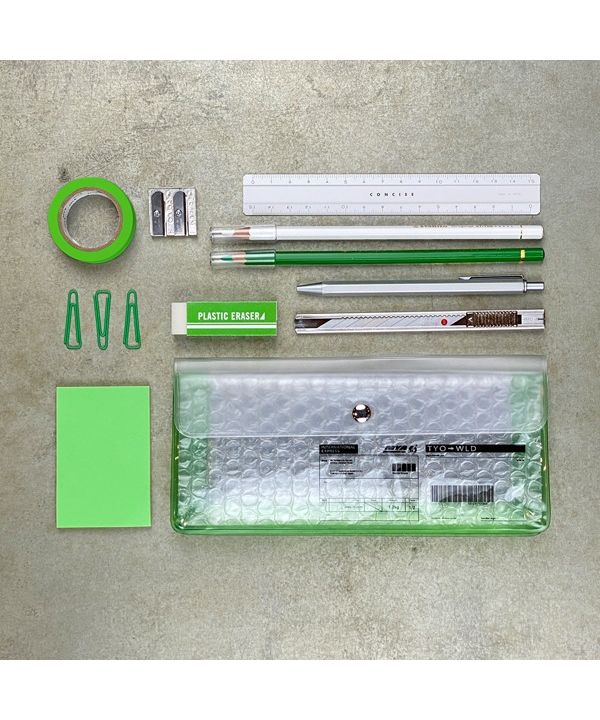 At On 50 Wrap Pack Pen Case green
