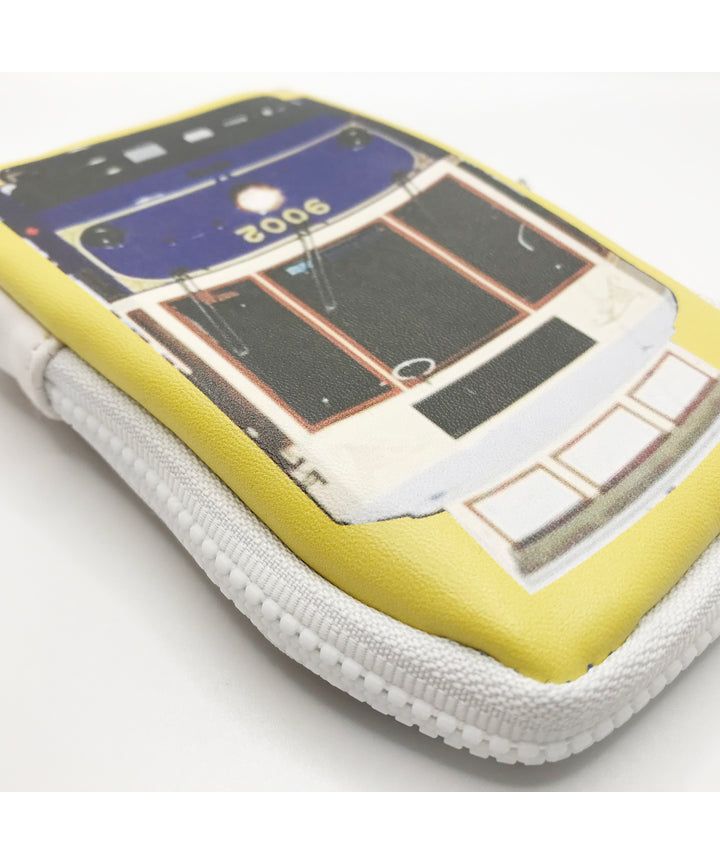 At On 50 Tokyo Metropolitan Bureau of Transportation Die-Cut Pouch Yellow