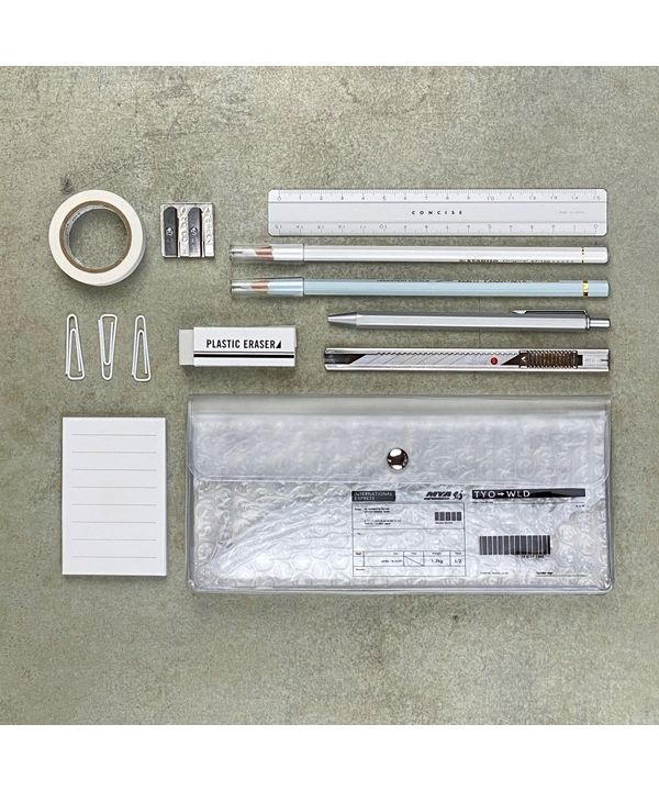 At On 50 Wrap Pack Pen Case Clear