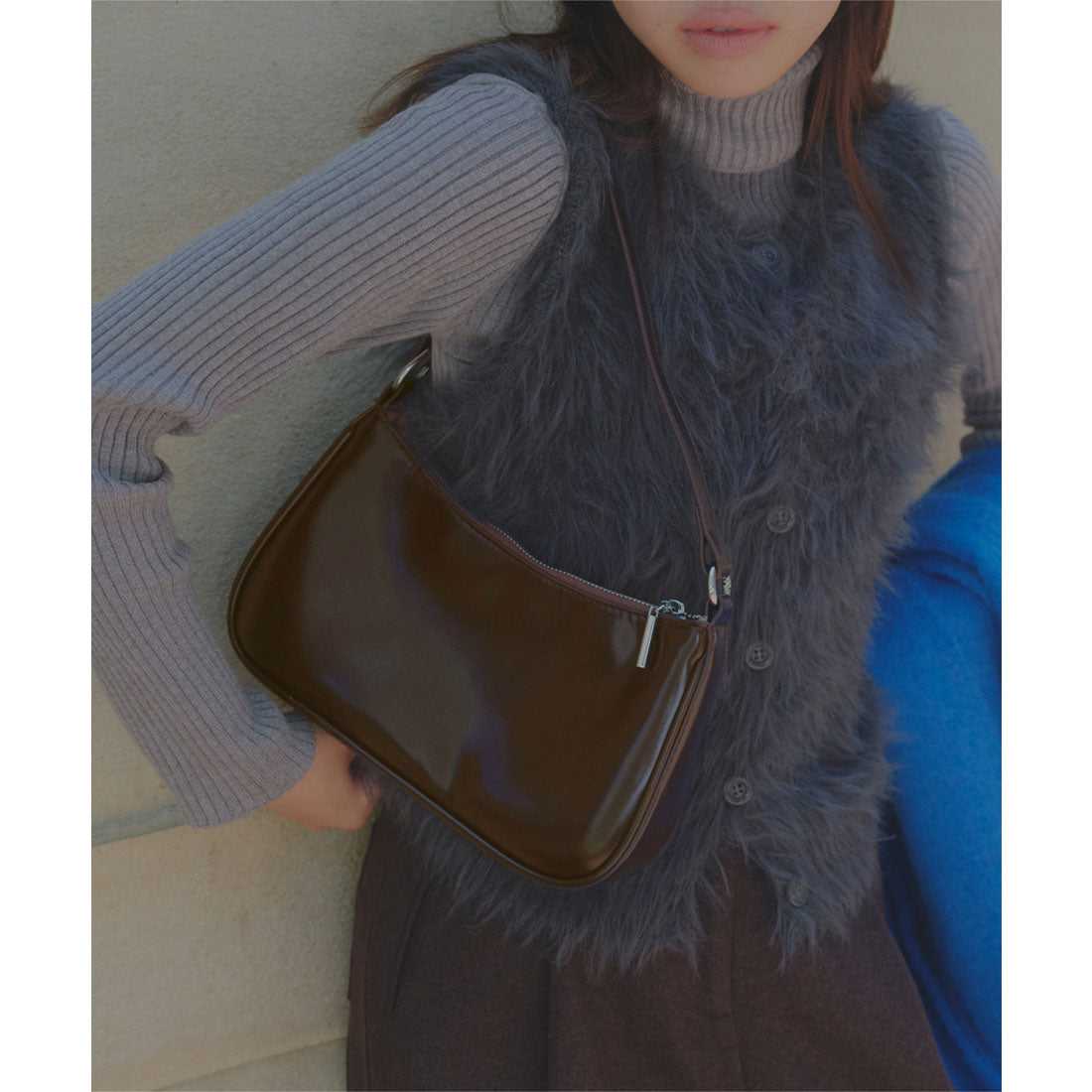 コウベレタス KOBE LETTUCE ホーボーショルダーバッグ [B1632] （ブラウン） ブラウン