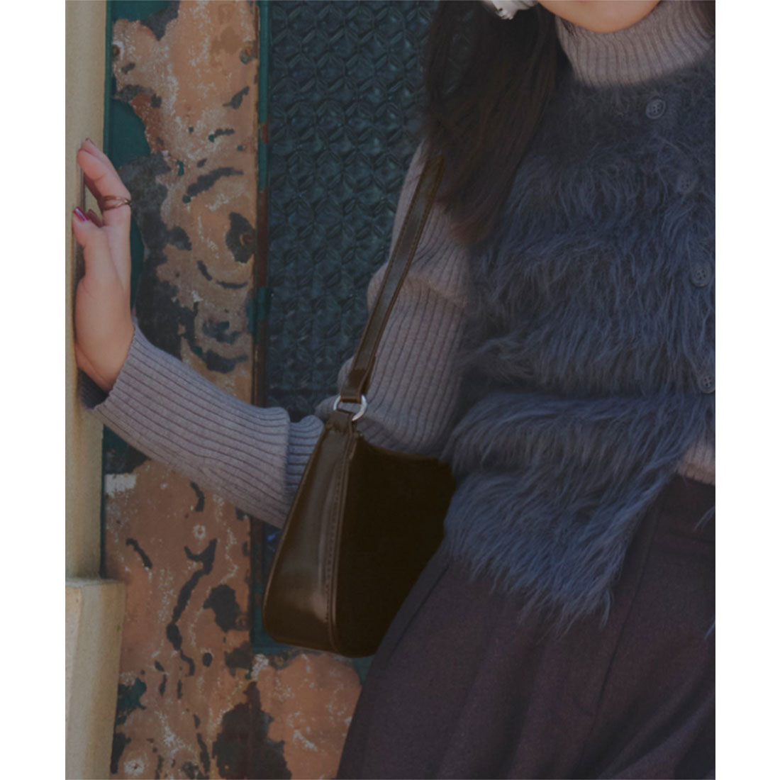 コウベレタス KOBE LETTUCE ホーボーショルダーバッグ [B1632] （ブラウン） ブラウン