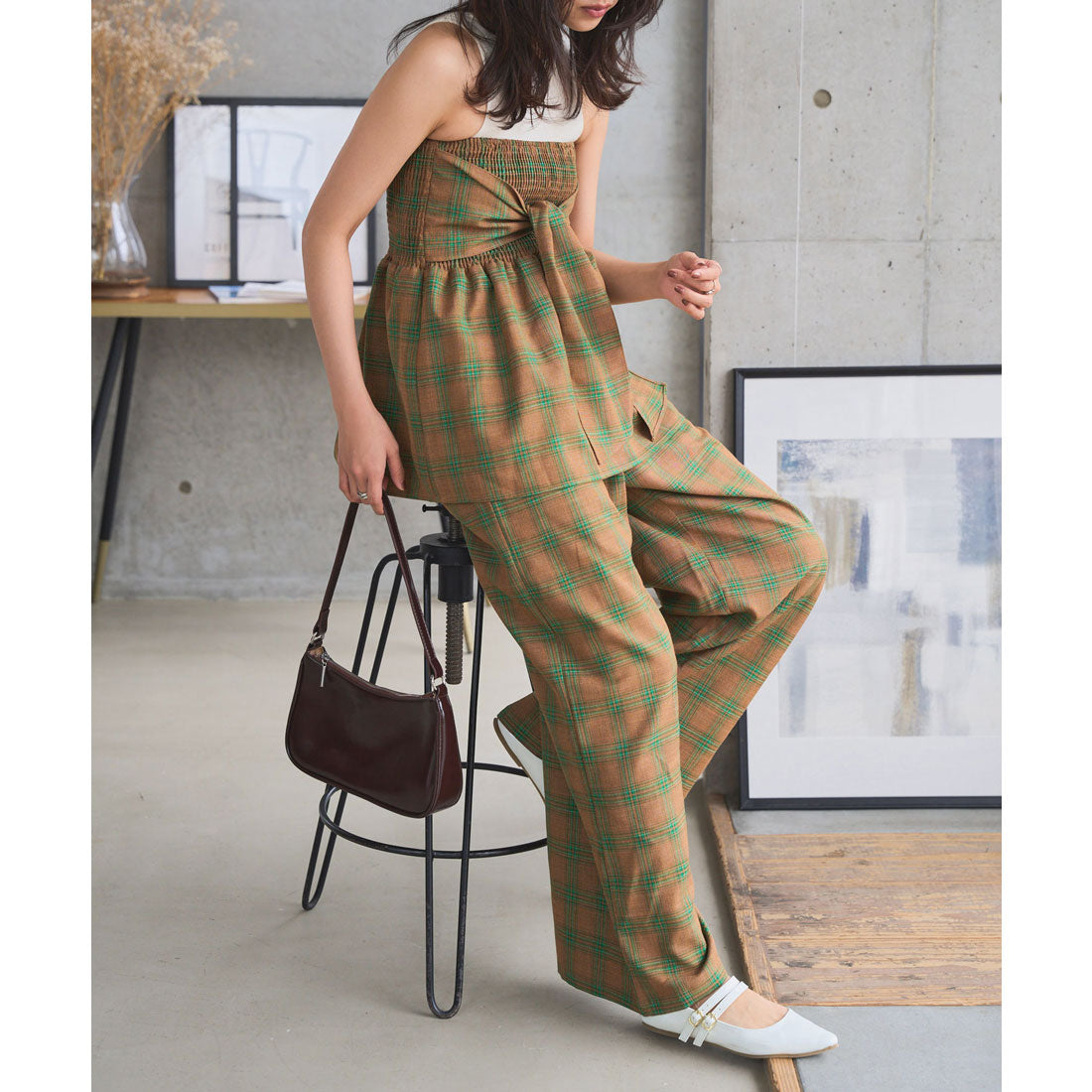 コウベレタス KOBE LETTUCE ホーボーショルダーバッグ [B1632] （ブラウン） ブラウン