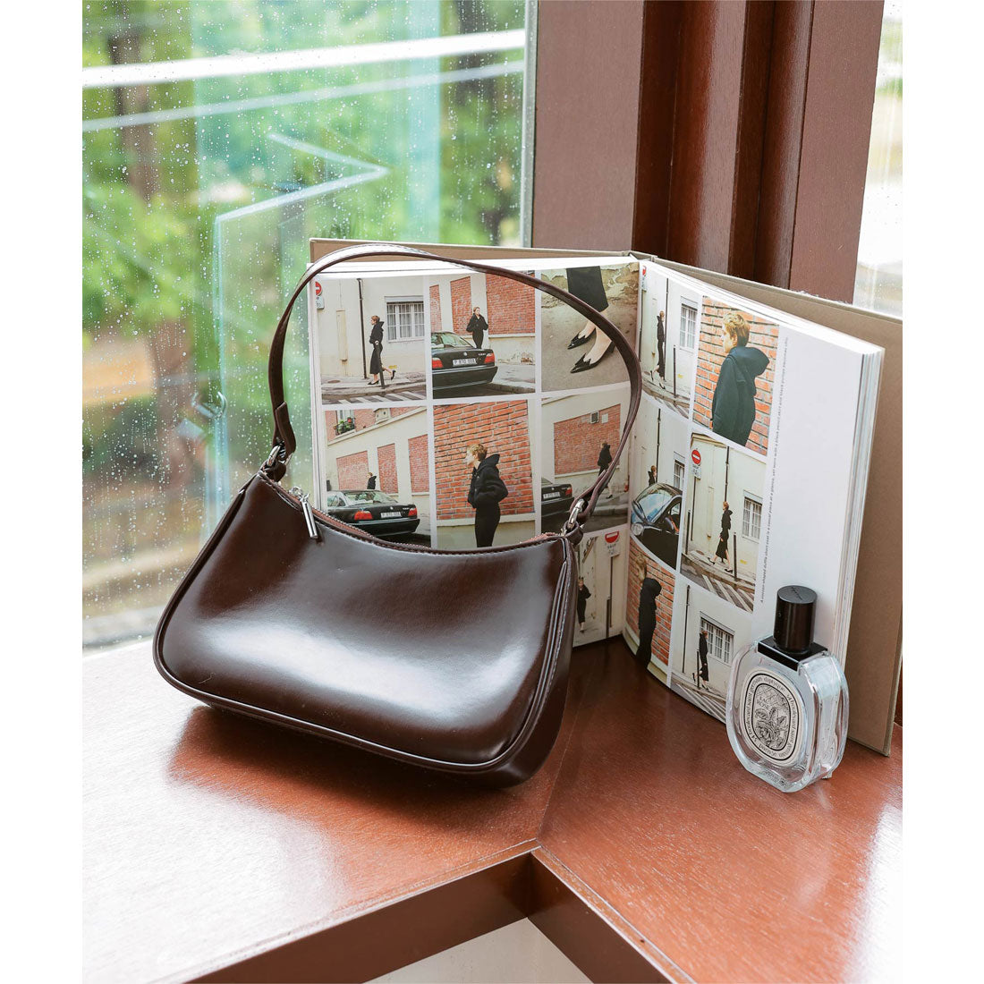 コウベレタス KOBE LETTUCE ホーボーショルダーバッグ [B1632] （ブラウン） ブラウン