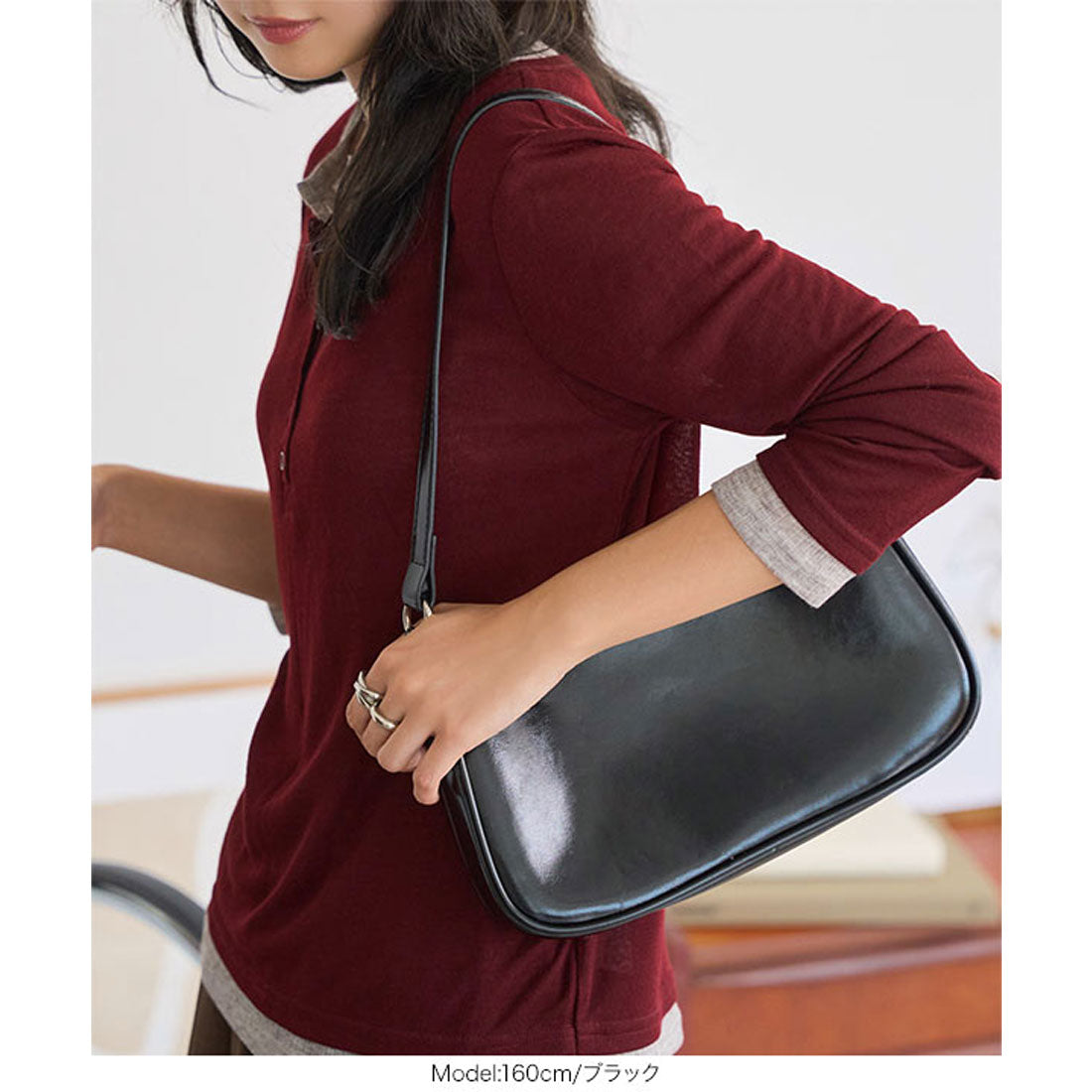 コウベレタス KOBE LETTUCE ホーボーショルダーバッグ [B1632] （ブラウン） ブラウン