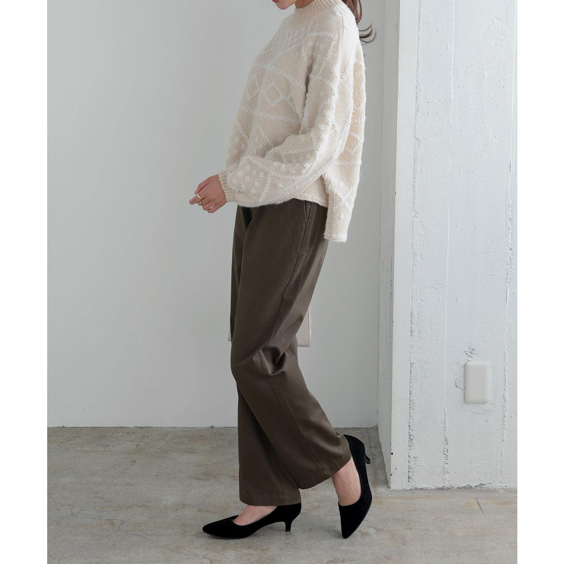 コウベレタス KOBE LETTUCE [ 走れる機能系パンプス ] XS～3Lサイズ ポインテッドトゥ5cm[I1040]（スエードブラック） スエードブラック