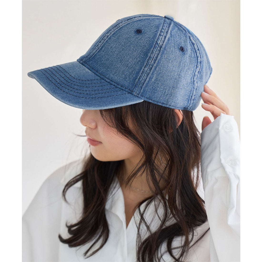コウベレタス KOBE LETTUCE デニムキャップ [J1202] （ブルー） ブルー