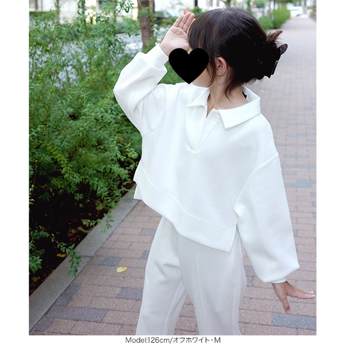 コウベレタス KOBE LETTUCE [ Yuumiさんコラボ ]キッズダンボールフレアスウェットパンツ [M4238] （ネイビー） ネイビー