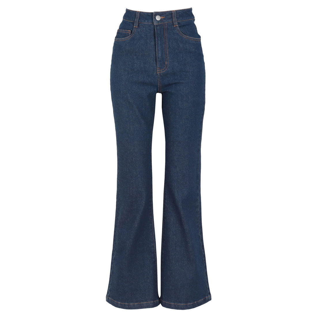 KOBE LETTUCE Soft Flare Denim Pants 【Petite】 [M4128]