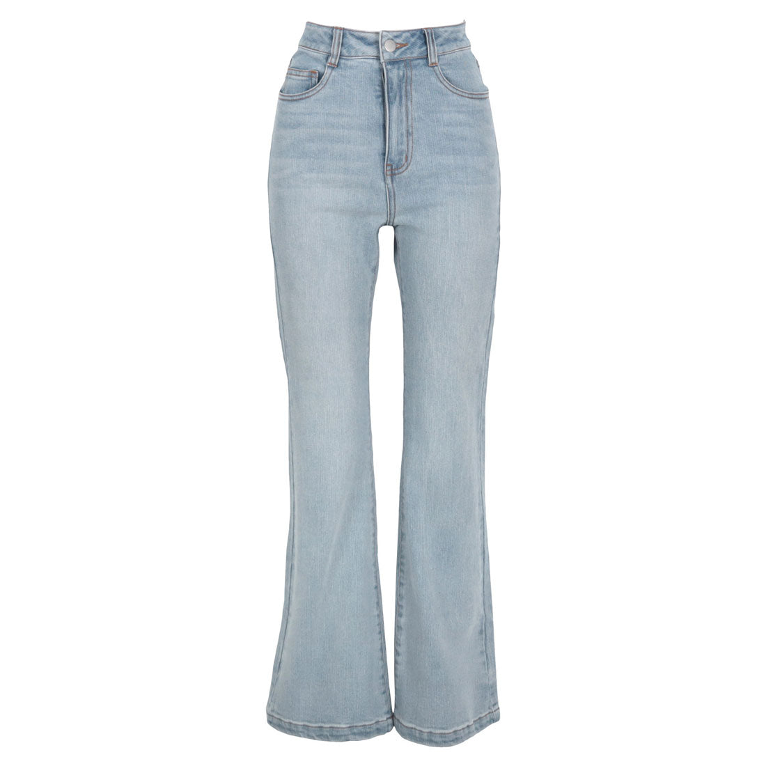 KOBE LETTUCE Soft Flare Denim Pants 【Petite】 [M4128]