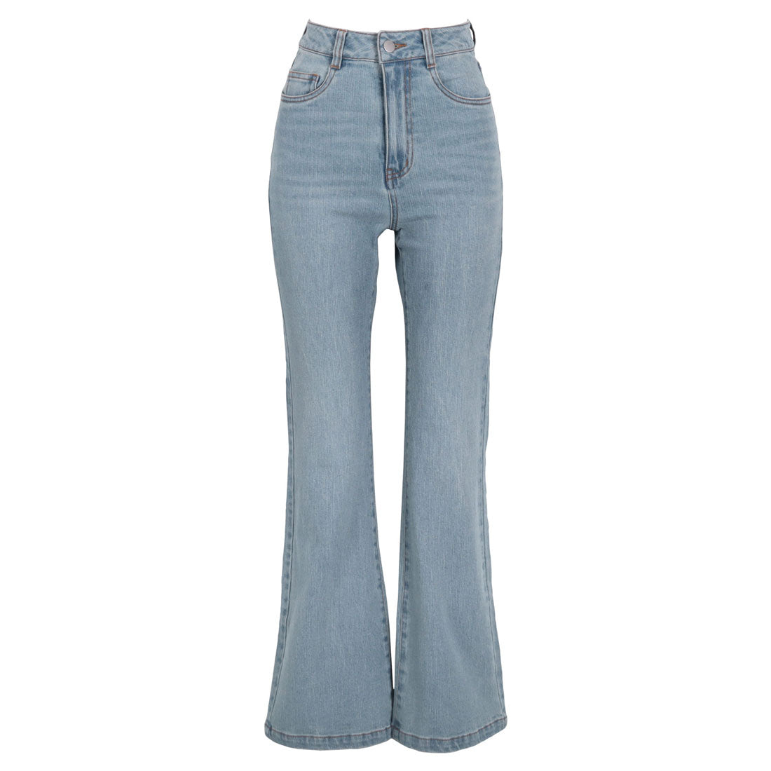KOBE LETTUCE Soft Flare Denim Pants 【Petite】 [M4128]