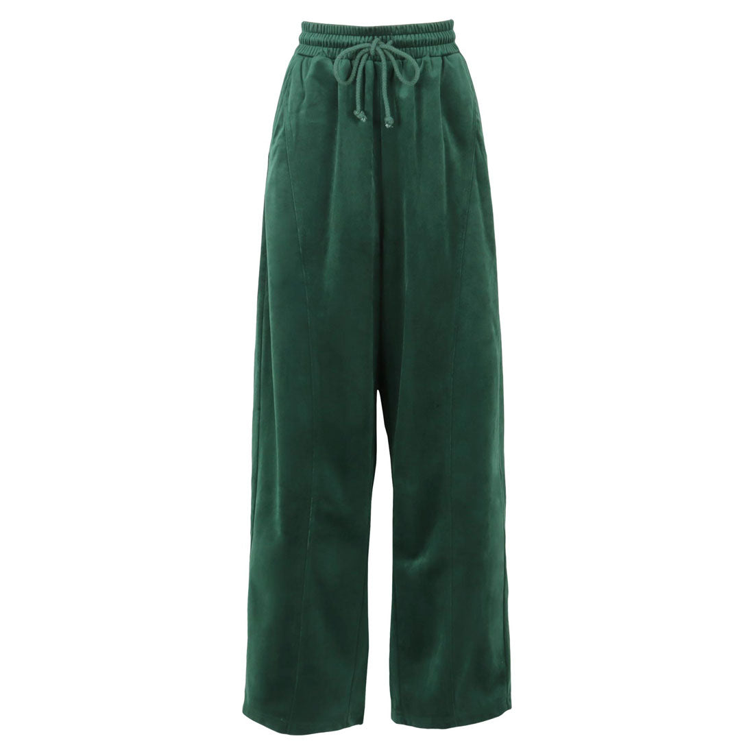 コウベレタス KOBE LETTUCE バレルレッグベロアカーブパンツ【プチ】 [M4138] （グリーン） グリーン