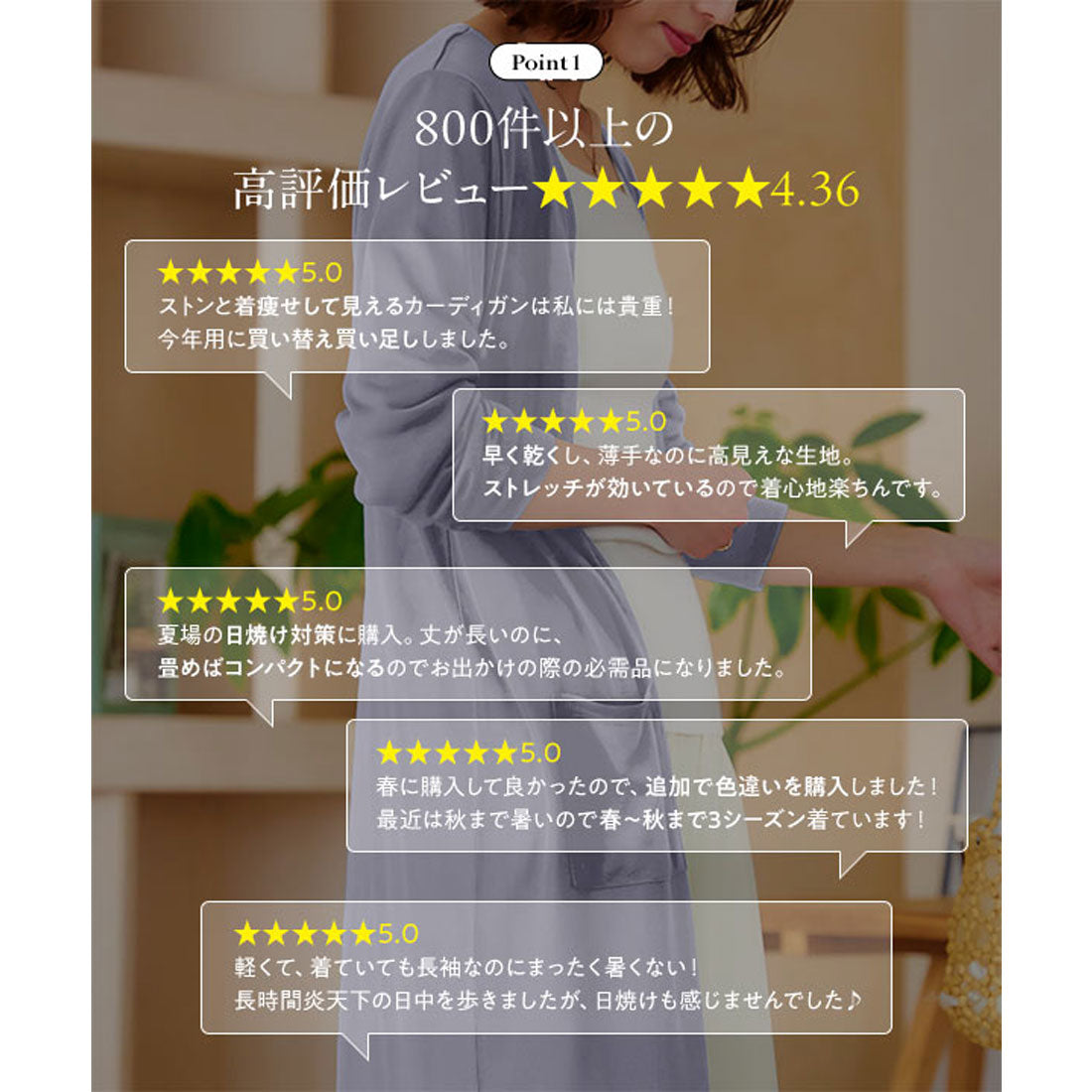 コウベレタス KOBE LETTUCE シアーサマーニットソーカーディガン【ショート】[選べる3タイプ] [C3703] （ホワイト） ホワイト