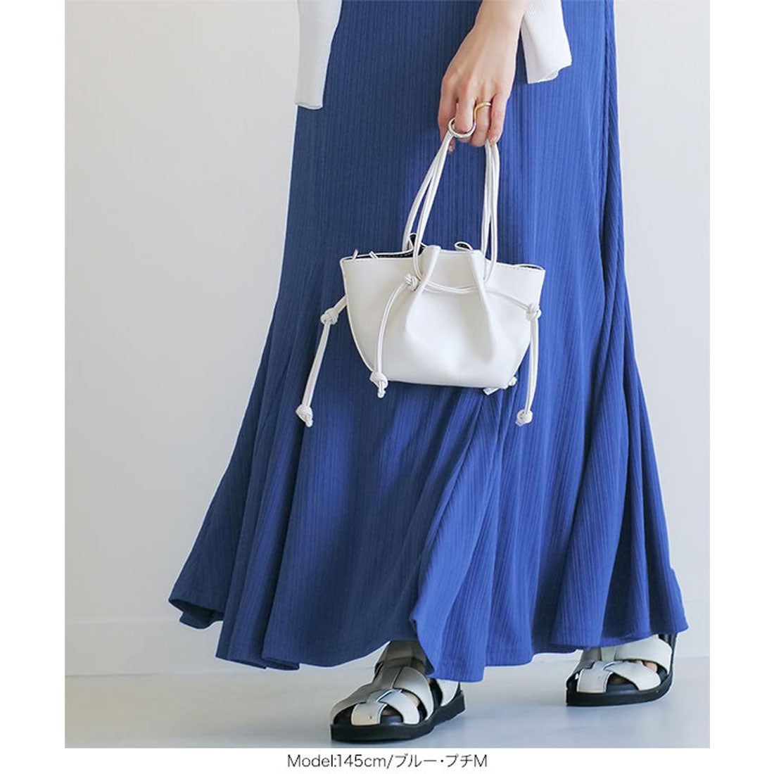 コウベレタス KOBE LETTUCE [ 田中亜希子さんコラボ ]カップ付きランダムリブアメスリワンピース【プチ】[選べる2丈] [E3447] （チャコール） チャコール