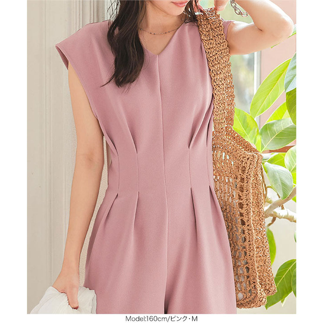 コウベレタス KOBE LETTUCE ウエストラックオールインワン【プチ】 [E3491] （ブラック） ブラック