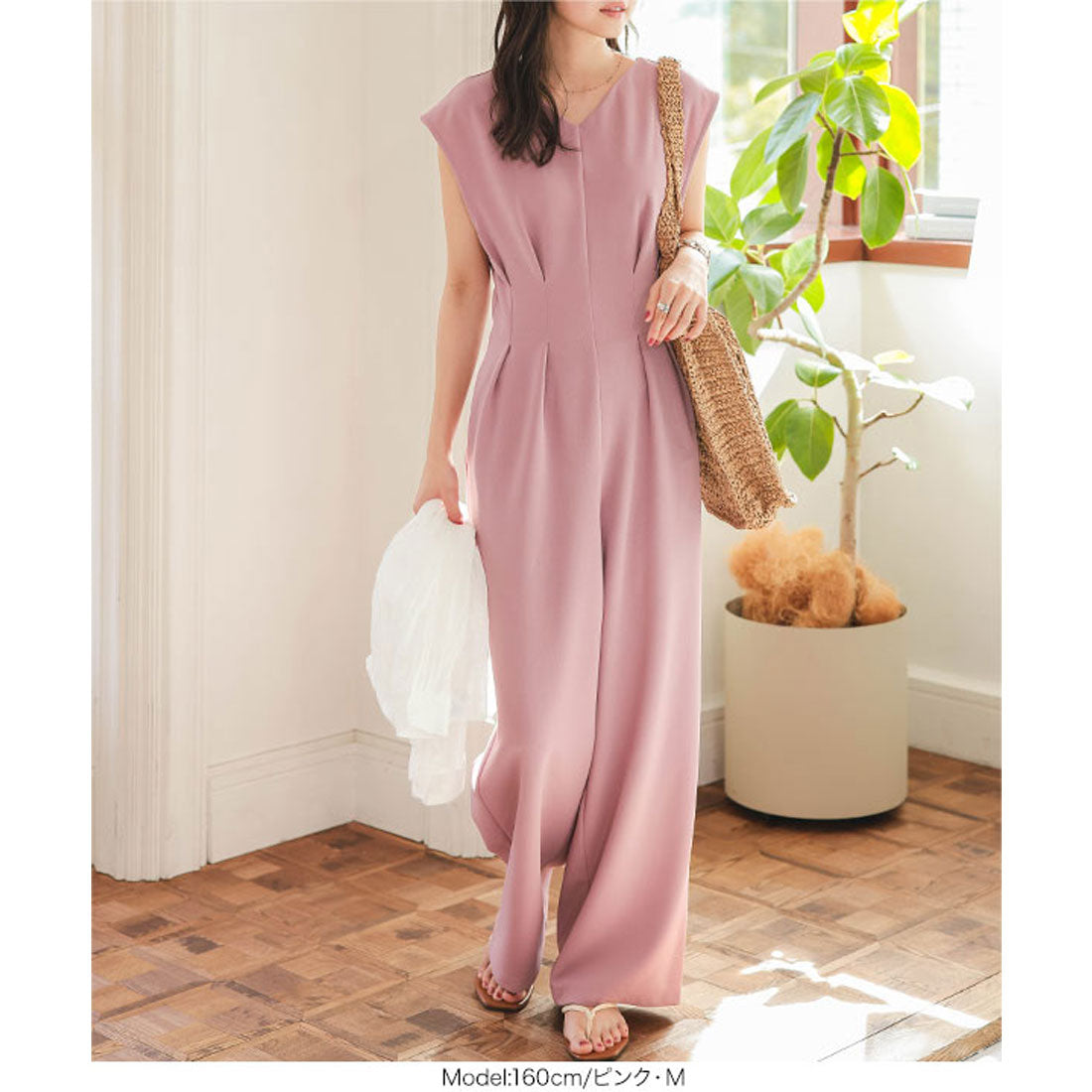 コウベレタス KOBE LETTUCE ウエストラックオールインワン【プチ】 [E3491] （ブラック） ブラック