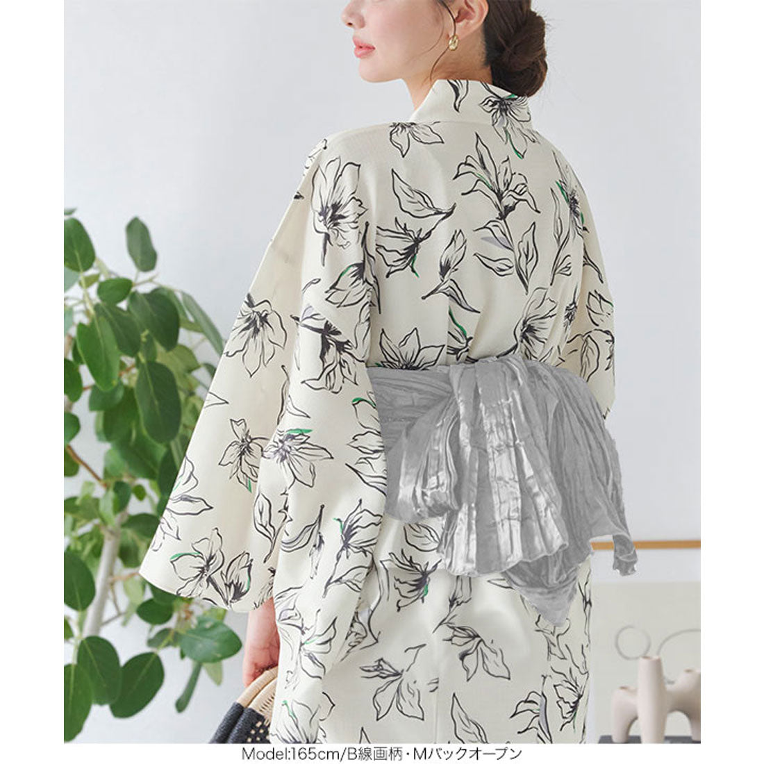 コウベレタス KOBE LETTUCE ワンピース浴衣セット【トールバックオープン】 [X47H] （A幾何学柄） A幾何学柄