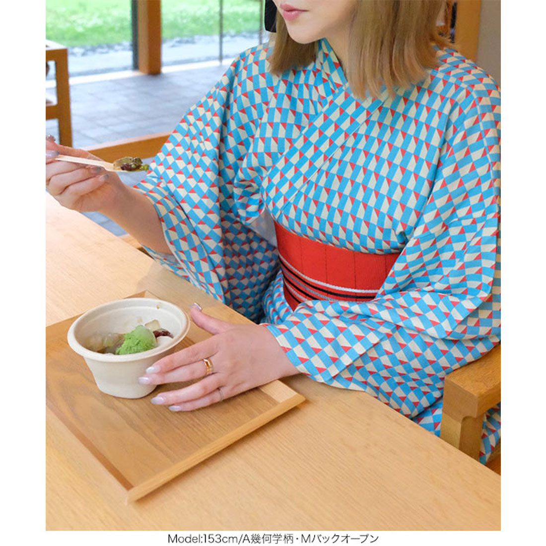 コウベレタス KOBE LETTUCE ワンピース浴衣セット【バックオープン】 [X47H] （Eレトロ柄） Eレトロ柄