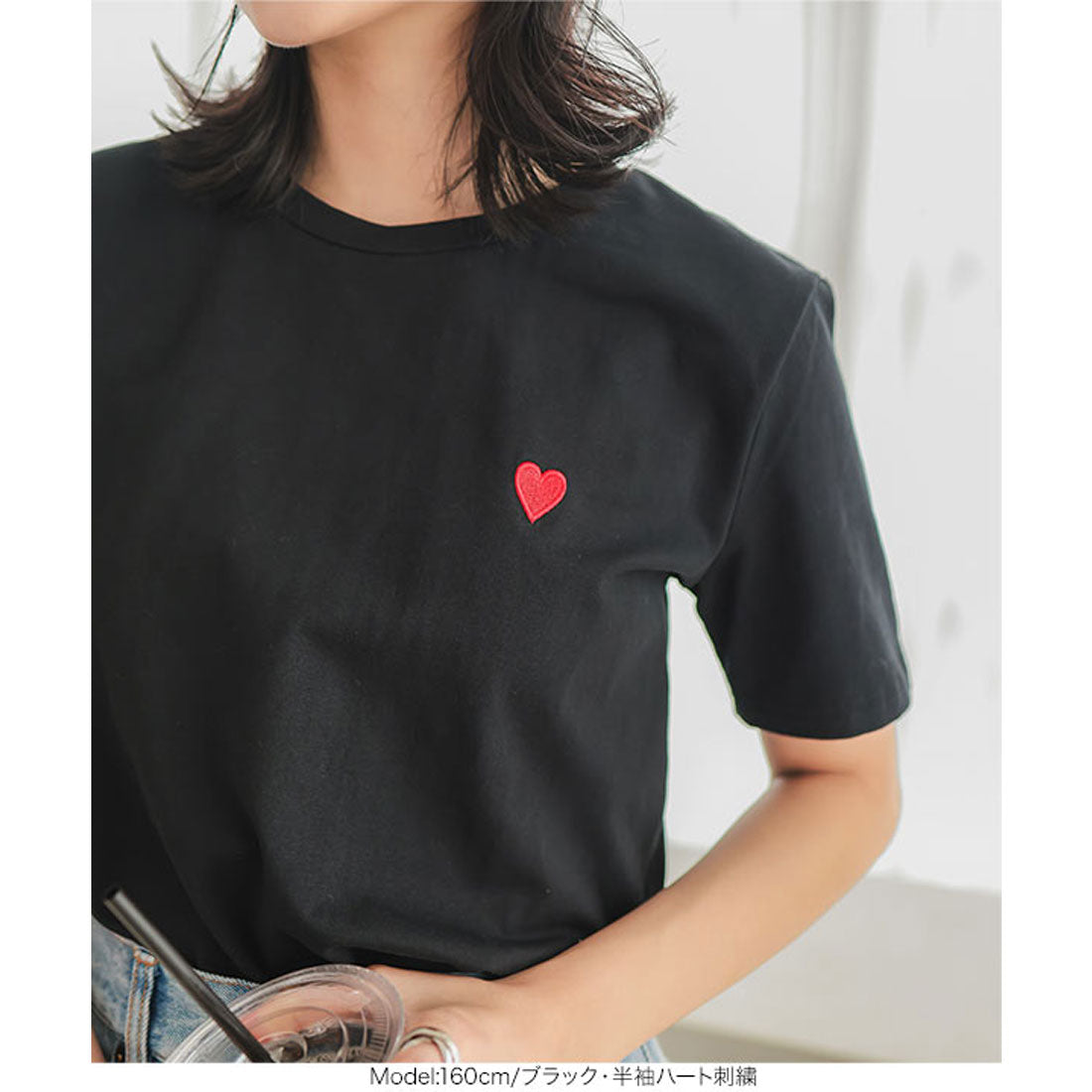 コウベレタス KOBE LETTUCE コットン混選べるデザインTシャツ【半袖horse刺繍】 [C7150] （ブラック） ブラック