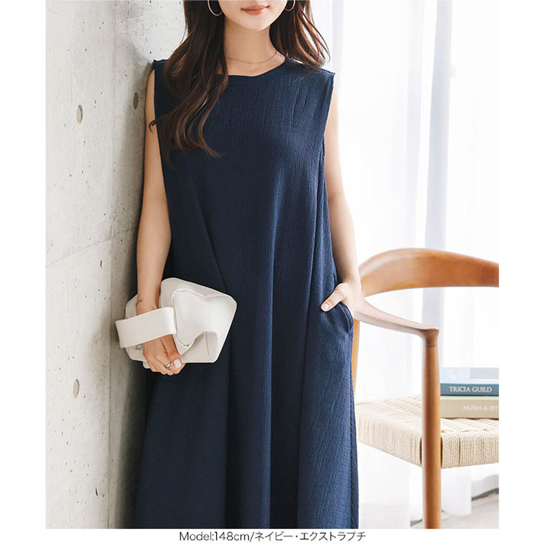 コウベレタス KOBE LETTUCE [ Petitle / プチレ ] リラックスワンピース【プチ】 [E3518] （ブラック） ブラック