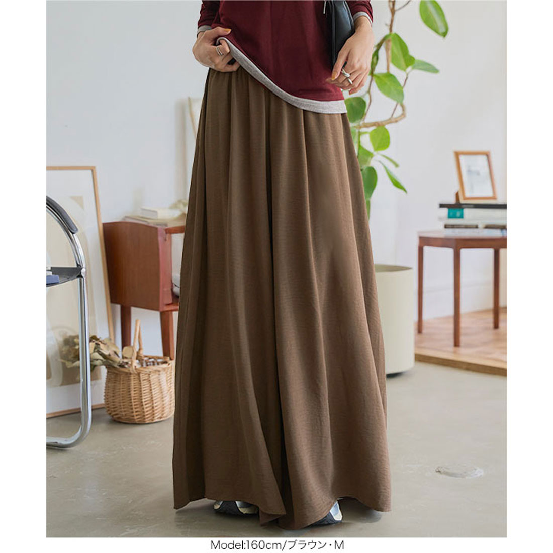 コウベレタス KOBE LETTUCE UVカットサラテロワイドパンツ [M4286] （エクリュ） エクリュ