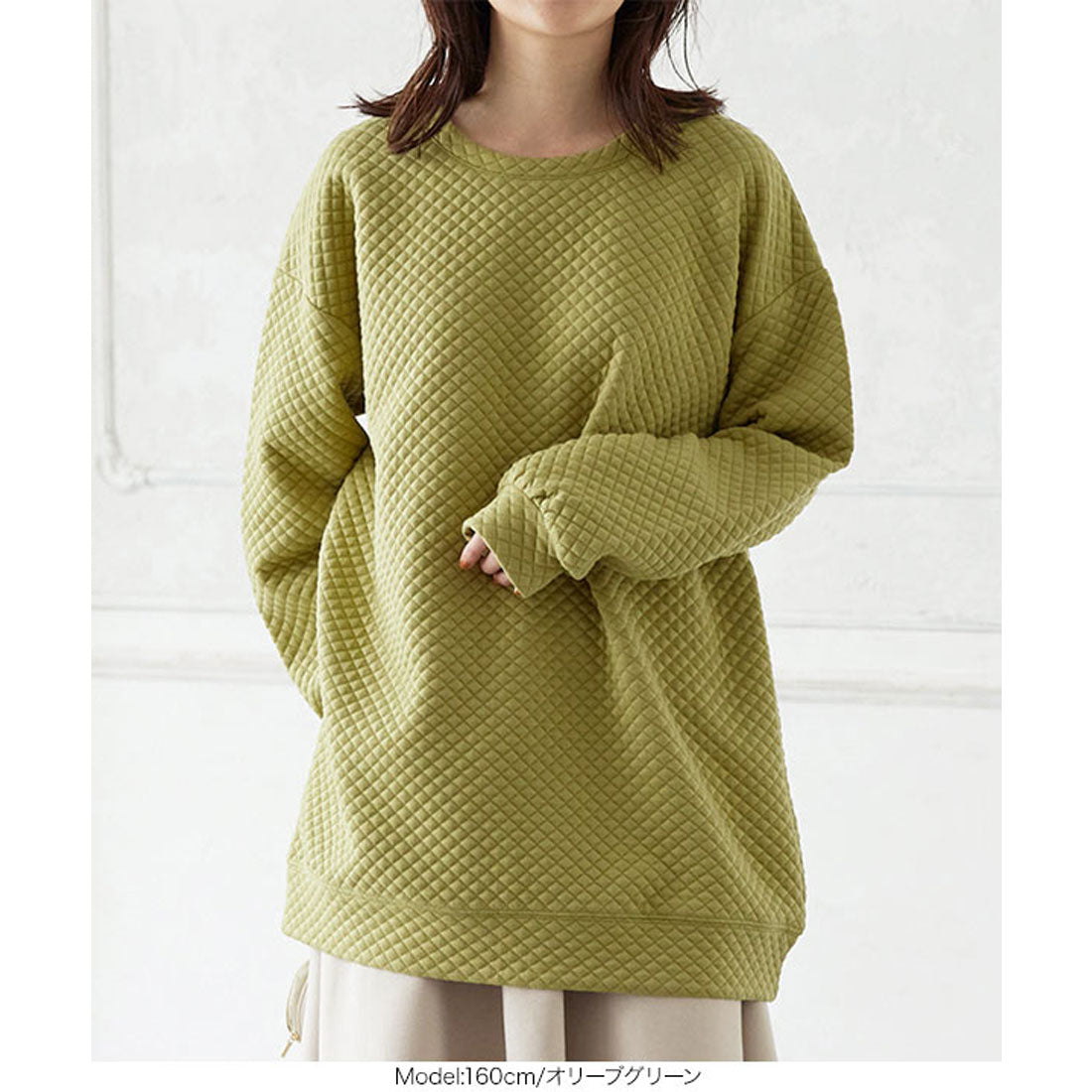 コウベレタス KOBE LETTUCE キルティングビッグプルオーバー [C5764]