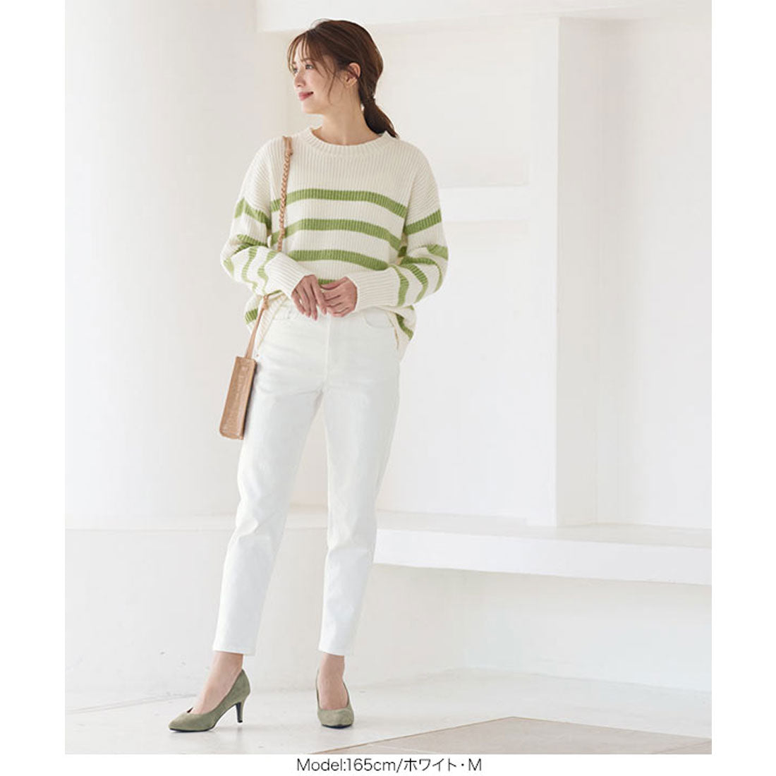 コウベレタス KOBE LETTUCE ハイライズストレッチデニム [M2753]