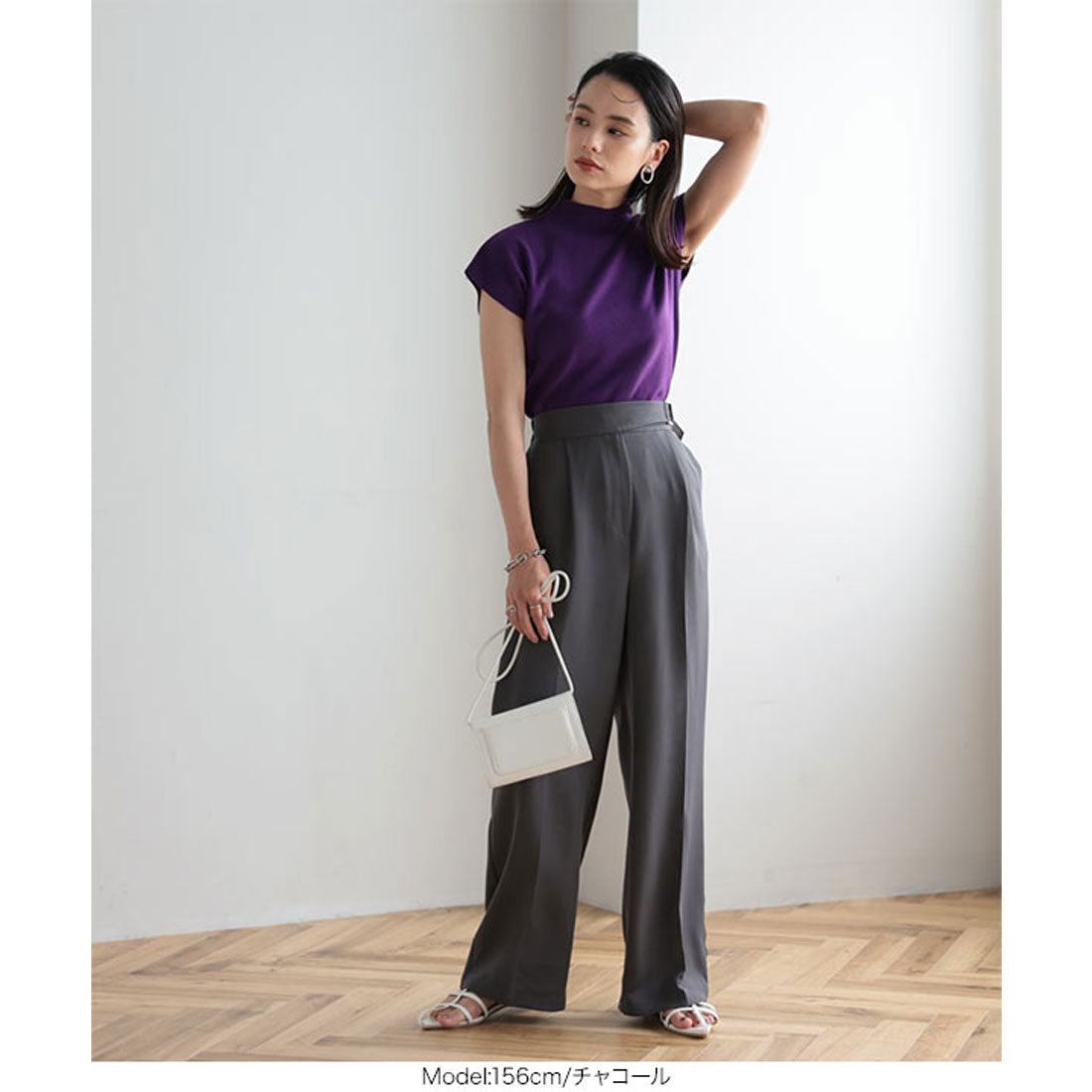 KOBE LETTUCE Belt Point Design Pants [M3658]